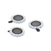 1Set For iPhone 16 Pro/16 Pro Max Camera Lens Protector Gear Shape Rhinestone Decor Tempered Glass Lens Film