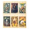 The Solar Kingdom Tarot Deck 78 Card Oracle for Cosmic Insight and Divination English Versions Edition Board Playing Game