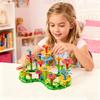 Children's Educational Multi-functional Garden Toy Set - DIY Brain Teaser Flower Arrangement Assembly Toy