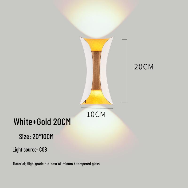 Modern LED Waterproof Outdoor Wall Lamp – Creative Design for Corridor