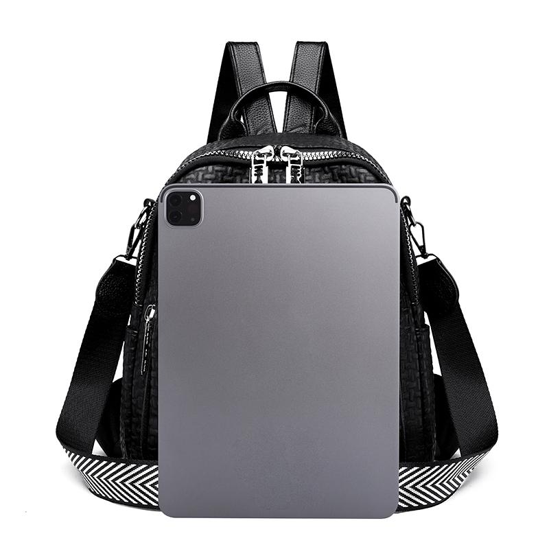 Multifunction Women Backpacks Pu Leather High Quality Water-Repellent Backpacks For Teenage Girls Female School Shoulder Bags
