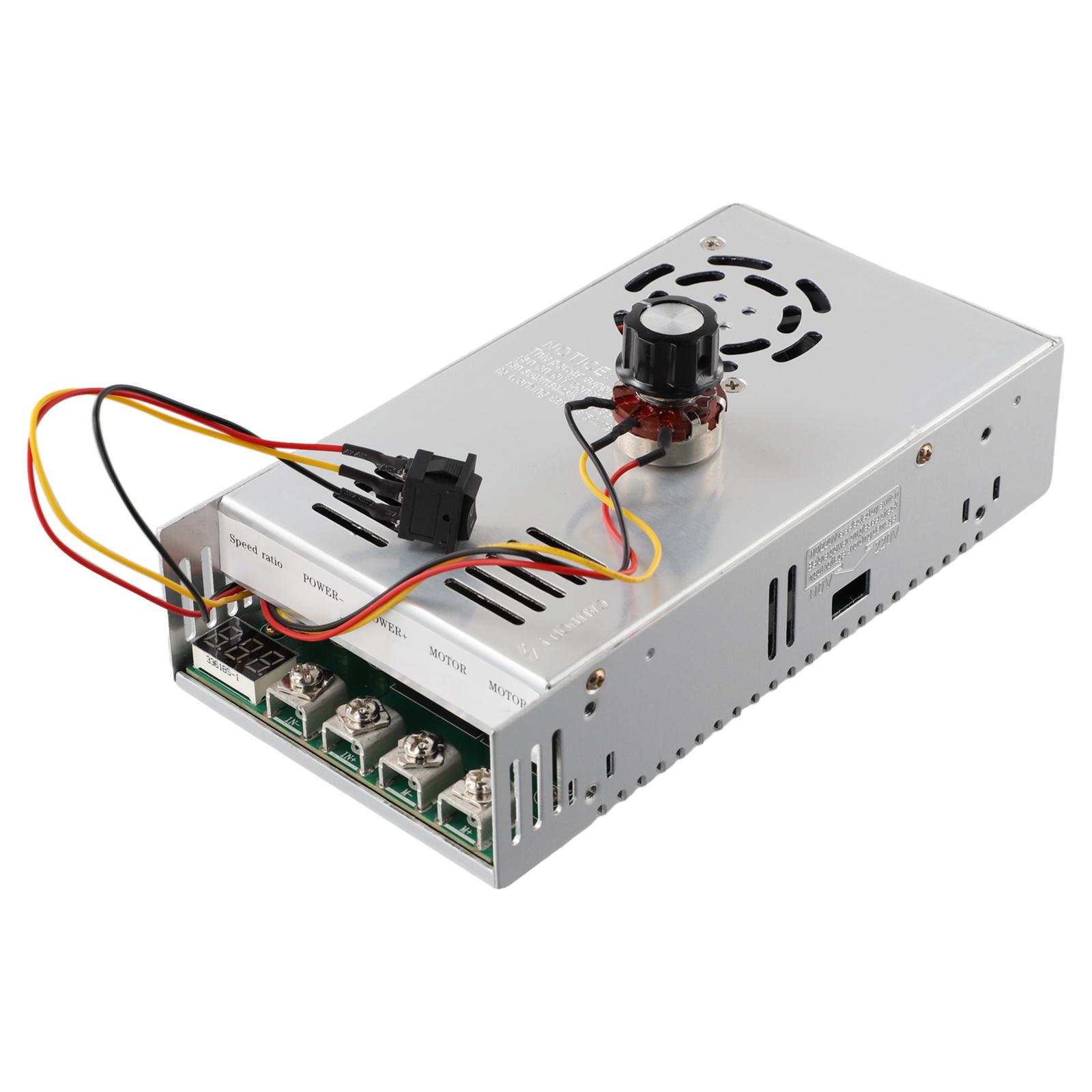 

Qudai 200A DC Motor Controller with Speed Regulation and Bidirectional Functionality Designed for 12 48V Power Supply China Mainland