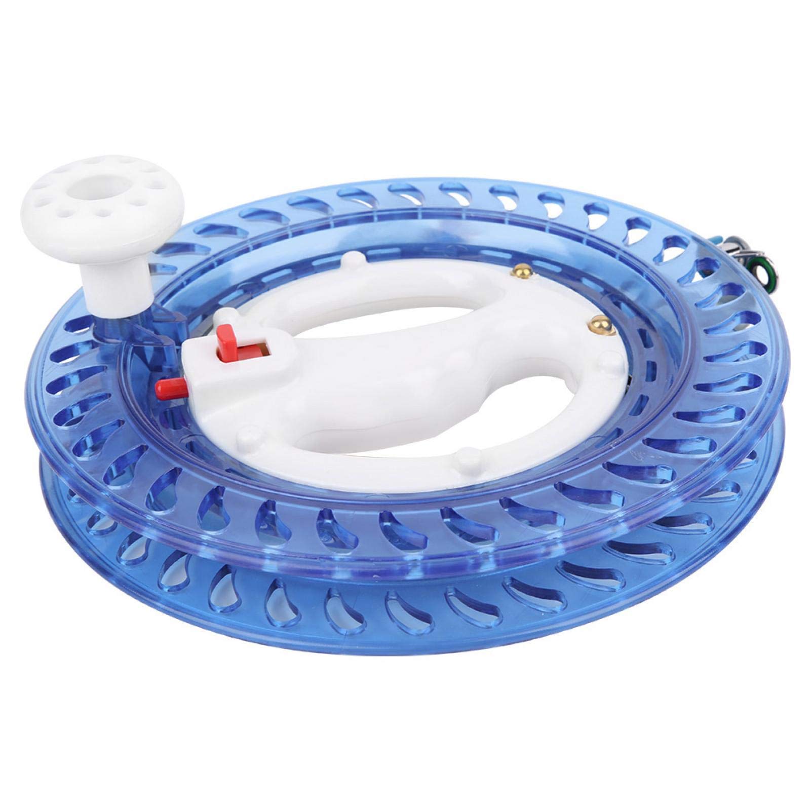 

Yosoo ABS Hand Reel, Multi-Function Rotating Fishing Line Reel, Blue, for Kite Flying, Hand Fishing, Boat Fishing, OctopusSquid Flying, Flying Tool