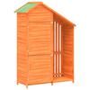 Vidaxl Garden Tool Shed, Brown, 120X53.5X170 Cm, Pine