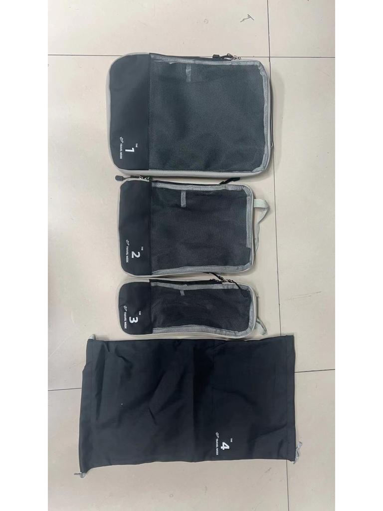 Reiseaufbewahrungsset: Koffer-Organizer-Taschen für Kleidung, Socken & Unterwäsche - Ideal für Geschäftsreisen