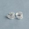 S925 Silver Minimalist Ear Cuff for Women - Korean Fashion, Non-Pierced Cartilage Clip Earring
