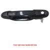 69210-08010: Exterior Door Handle for Toyota Sienna, Compatible with Part 69220-08010.