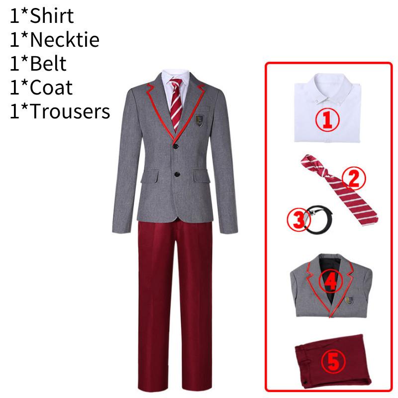 School Elite Cosplay Costume Jk Campus British Style Uniform Cotton Trendy Blend