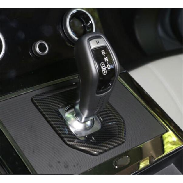 Carbon Fiber ABS Gear Shift Panel Trim For Land Rover Range Rover Evoque -23