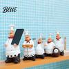Resin Chef Statue Figurine Countertop Table Decoration