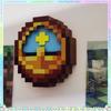 The 3d Pixel Clock Can Swing And Be Used For Desktop Decoration Creative Display Functions For Home Decoration