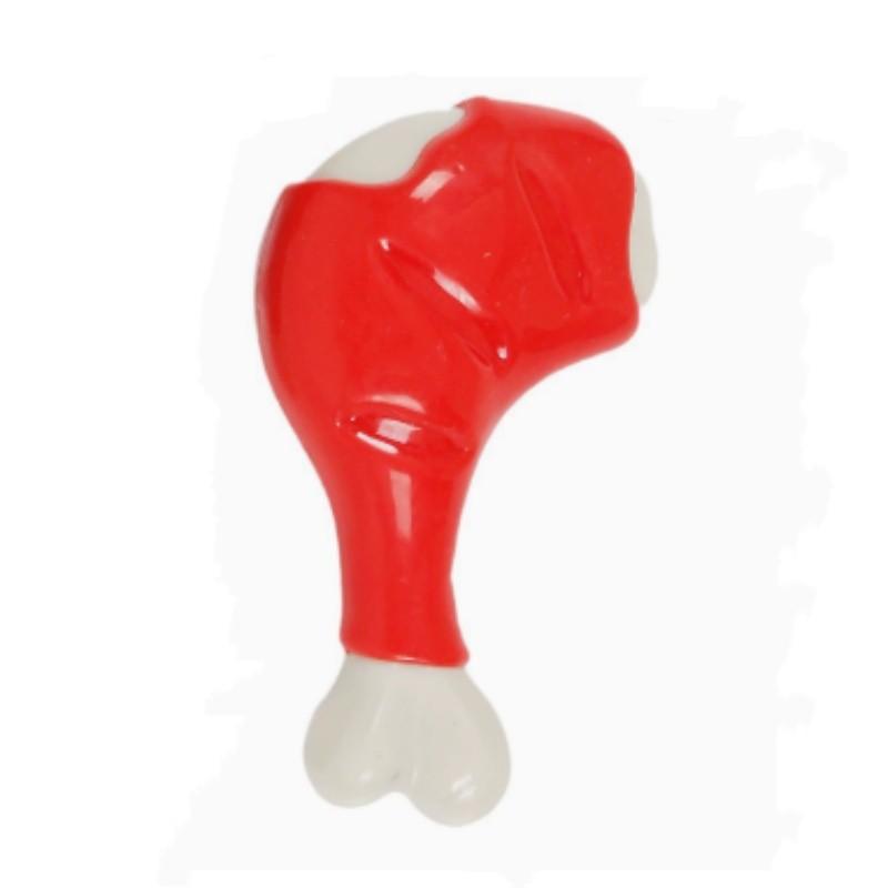 Dog Chew Toy With Tpr Bone For Strong Biting And Teething Pets