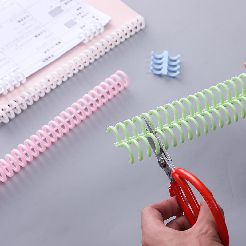 A4 Adjustable 30-Hole Binding Rings and Plastic Slide Clips