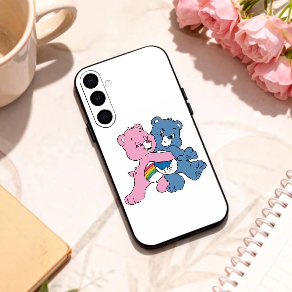 C-Classic C-Cute C-Care B-Bears   Phone Case For Samsung Galaxy A73,A72,A71,A70,A53,A52,A51,Others Soft Black Shell