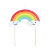 Cute Memory Frozen Rainbow Candles Personalized Creative Sun Rainbow Cloud Cartoon Decoration Supplies