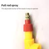 Randomly Select One In Blue and Red Manual High Pressure Air Pump Manual Sprayer Adjustable Drink Bottle Spray Head Nozzle Garde