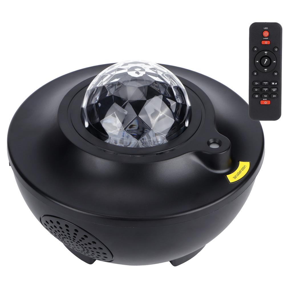 LED Star Projector Light Remote Control Projection Lamp Bedroom KTV Bar Decoration for Bluetooth