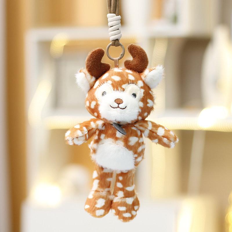 Plush Tiger Animal Toy For Kids Gift Soft Fabric Animal Figurine For Children