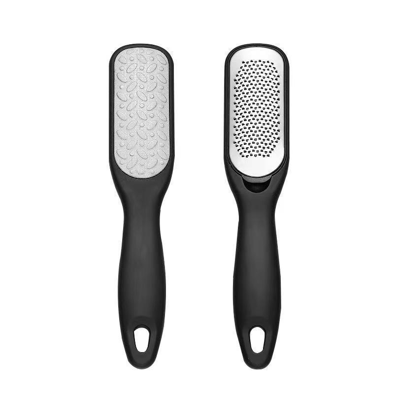 Double-Sided Stainless Steel Foot File & Scraper for Callus Removal and Heel Care