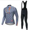 Cycling Suit Long Sleeve Suit Men's and Women's Quick-Drying Highway Mountain Bike Suit Outdoor Cycling Equipment