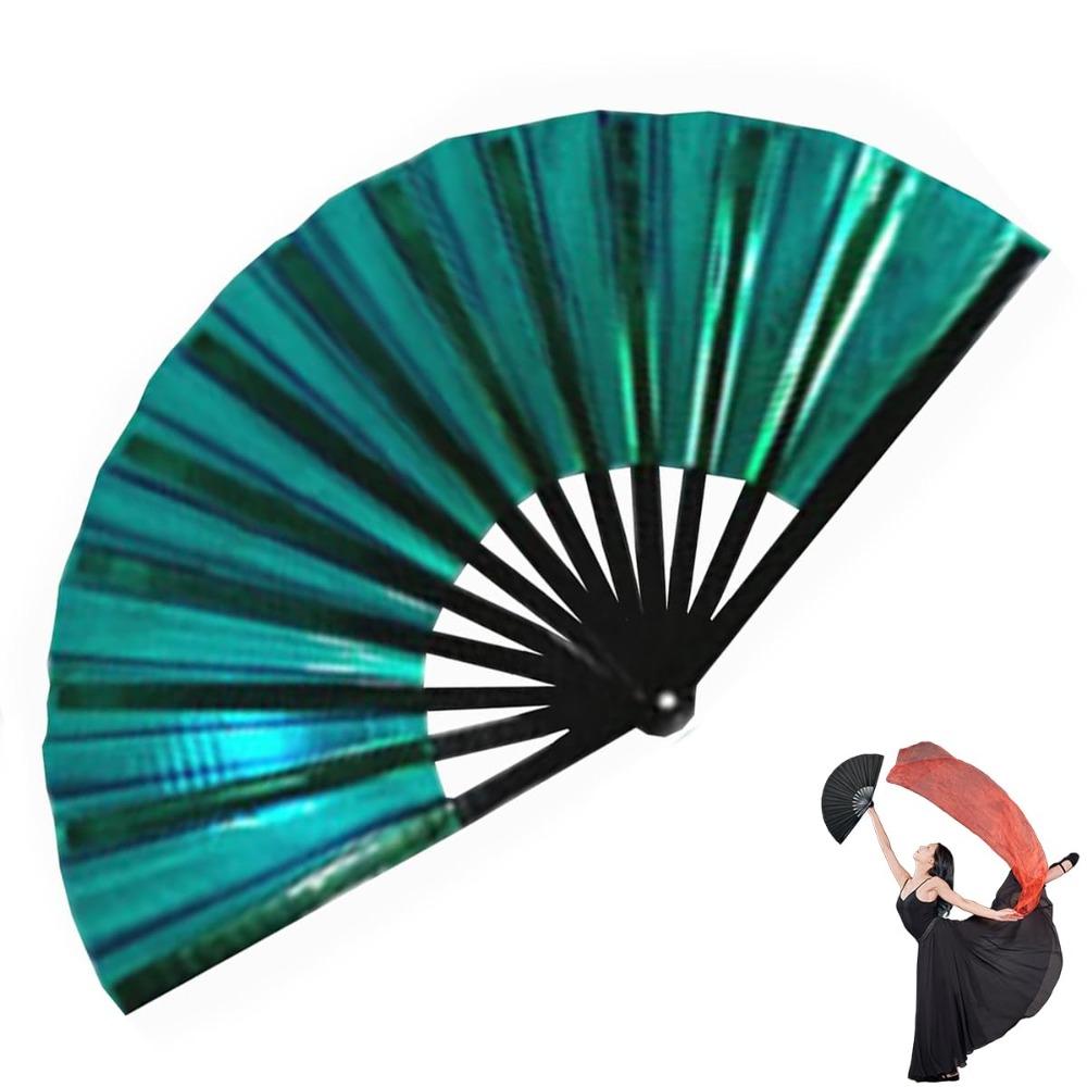 Foldable Tai Chi Fan Ten Inch Kung Fu Folding Fan  for Line Dancing, Parties, and Events