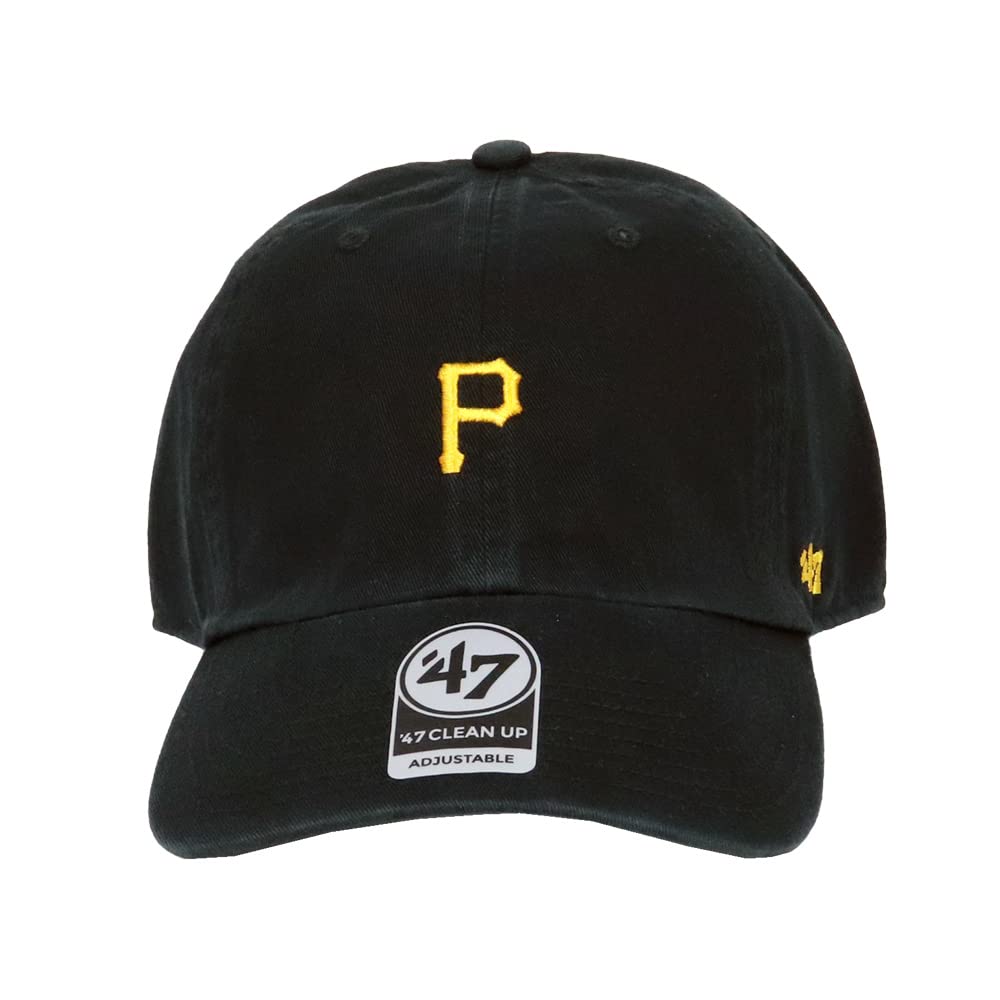 '47 CLEAN UP Base Runner Pittsburgh Pirates Cap Black Free Size (55-61cm)