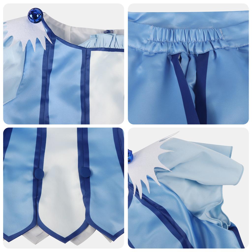 Guangmei Girl Clothes Aoki Lihua Cos Clothes Angel Cosplay Clothes + Two-dimensional Role-playing Suit