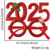 Lightweight Colorful Christmas Party Glasses For Children With Festive Holiday Themes