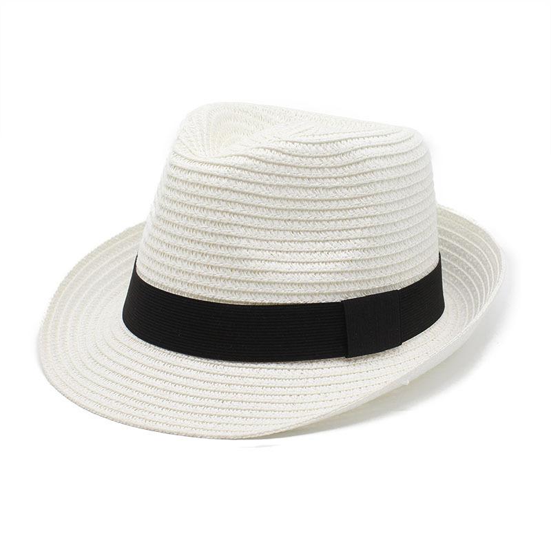 Panama Straw Hat, Men'S And Women'S Top Hats, Summer Shade, Beach Brim Sun Hats