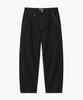 TRIP LE SENS Cotton Contour Side Line Pants_Washed Black