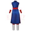 Anime Dragon Cos Ball Chichi Cosplay Costume Shirt Blue Uniform Props Cheongsam Women'S Uniform Dress Halloween Party Set Gift