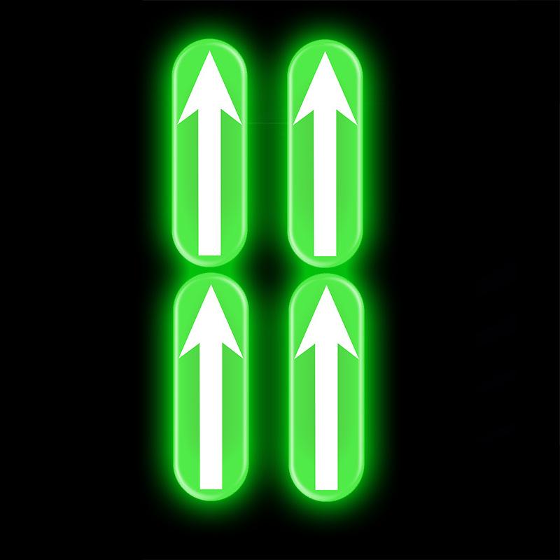 

Night Glow Car Interior Safety Stickers for New Drivers
