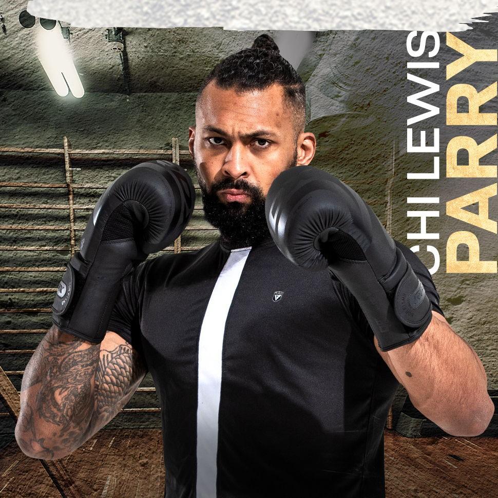 RDX F15 Boxing Gloves Black/Black 14oz