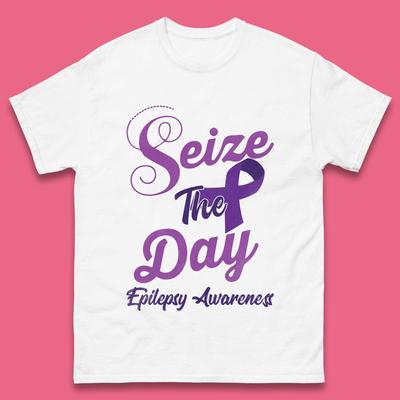 Nutze den Tag Epilepsie Aufklärung Herren T-Shirt Damen Oberteile T-Shirts