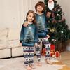 Family Matching Print Sets Pajamas Loungewear Outfits Family Matching Long Sleeve Tops+Pants Set