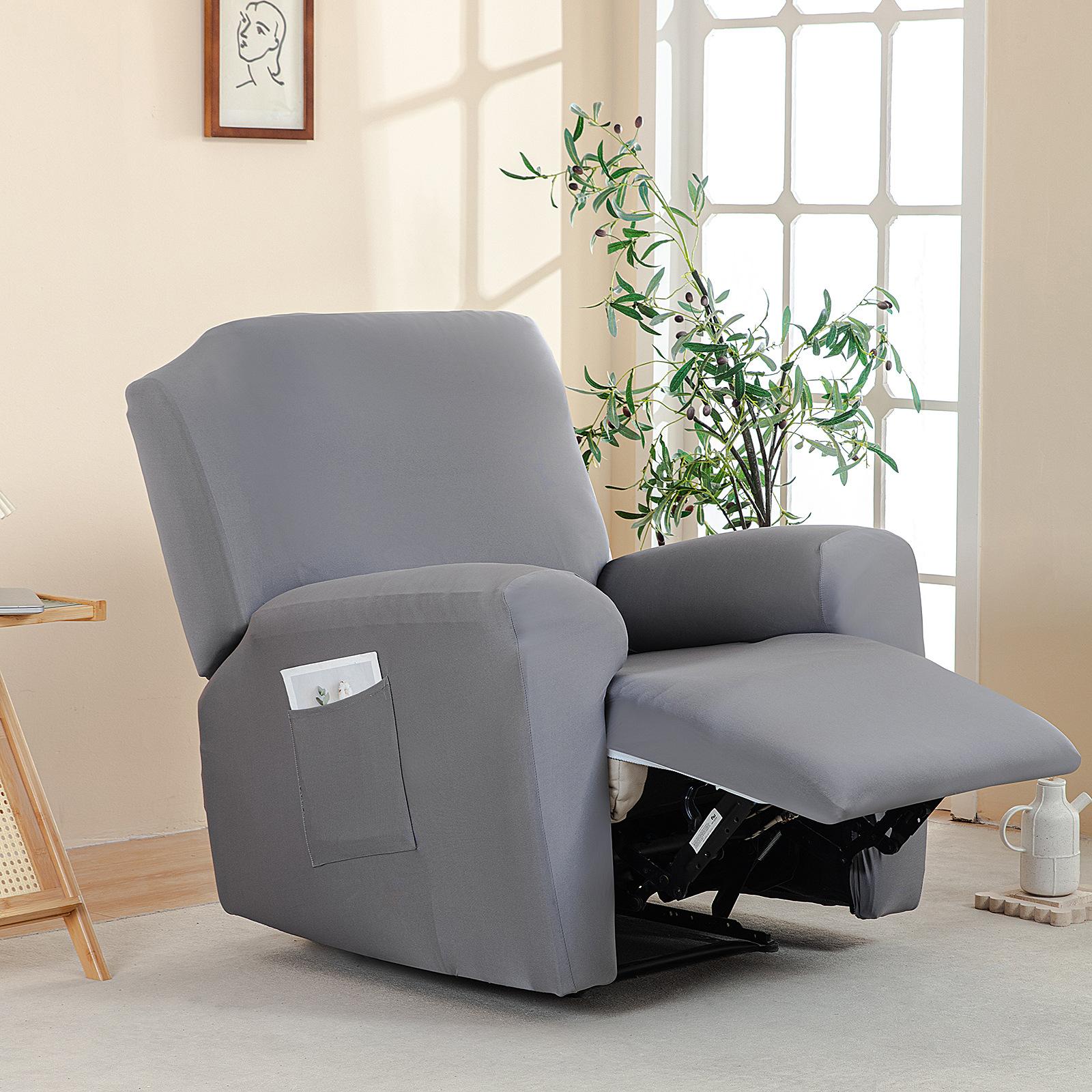 

Waterproof Plain Chivas Sofa Cover Single Casual Massage Reclining Chair Cover First Class Electric Sofa Cover Function Chair