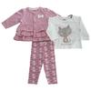 Hello World Girls Top And Leggings Set