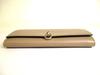 Authentic FENDI By The Way Tortora Leather Bifold Long Wallet Flap Wallet #a051  Open Box