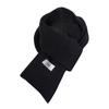 Fashion Winter Solid Color Warm Scarf For Womens Fashion Mens Knitted Scarf Shawl