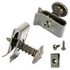 100 Stück-10 Stück Gemischte Auto Metallschraube Gewindeschneidschraube Befestigungsclip U-Typ Clip mit Schraube Rostschutzclip Schraubverschluss Blech
