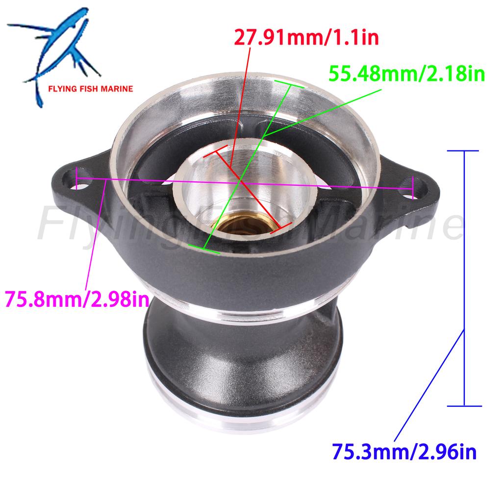 Outboard Motor 6N0-G5361-00-00 6N0-G5361-00-4D 6G1-45361-01-4D 6G1-45361-01-8D Lower Casing Cap for Yamaha 8HP 6HP 2/4 Stroke