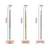 Stainless Steel Anti-Slip Cuticle and Nail Polish Remover Tool