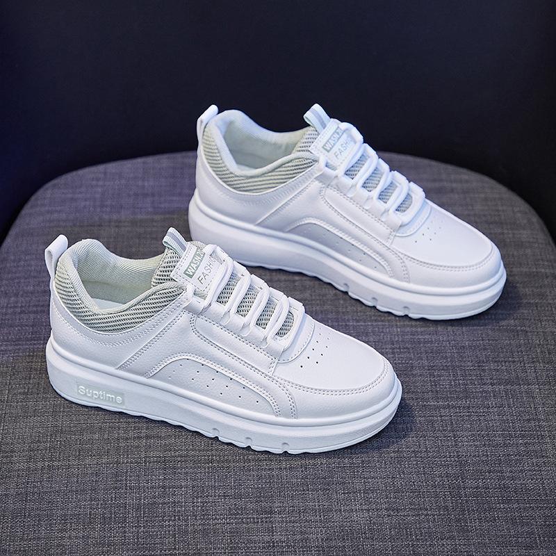 fashion Spring Women Sneakers White Tennis Woman Shoes Slip on Female Row Shoe Platform Flats Breathable Casual Ladies Vulcanize Shoes