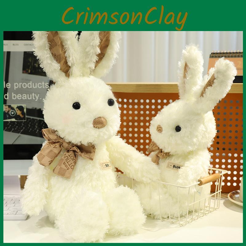 Cute Bunny Plush Toy With Soft Short Pile For Children Kids Birthday Gift