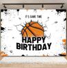 Boy's birthday party, basketball court theme, background decoration, passionate sports meet, photography props, posters, banners
