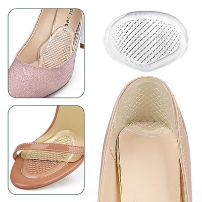 GEL Arch Pad Flat Foot Sole Pad Soft Anti-wear Heel Sticker Self-adhesive Shock-absorbing Particles Massage Forefoot Pad