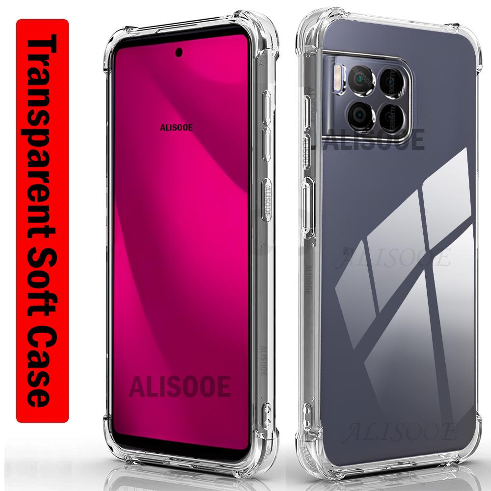 

Transparent Funda for T-Mobile REVVL 7 / 7 8 Pro Case Ultra Thin HD Clear Soft Protect Cover for T-Mobile T Phone 2/ 2 Pro Capa for Revvl 8 Pro чистий