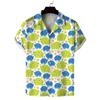 Summer Essential! Cartoon Animal Print Short-sleeve Shirt, Casual and Comfortable.