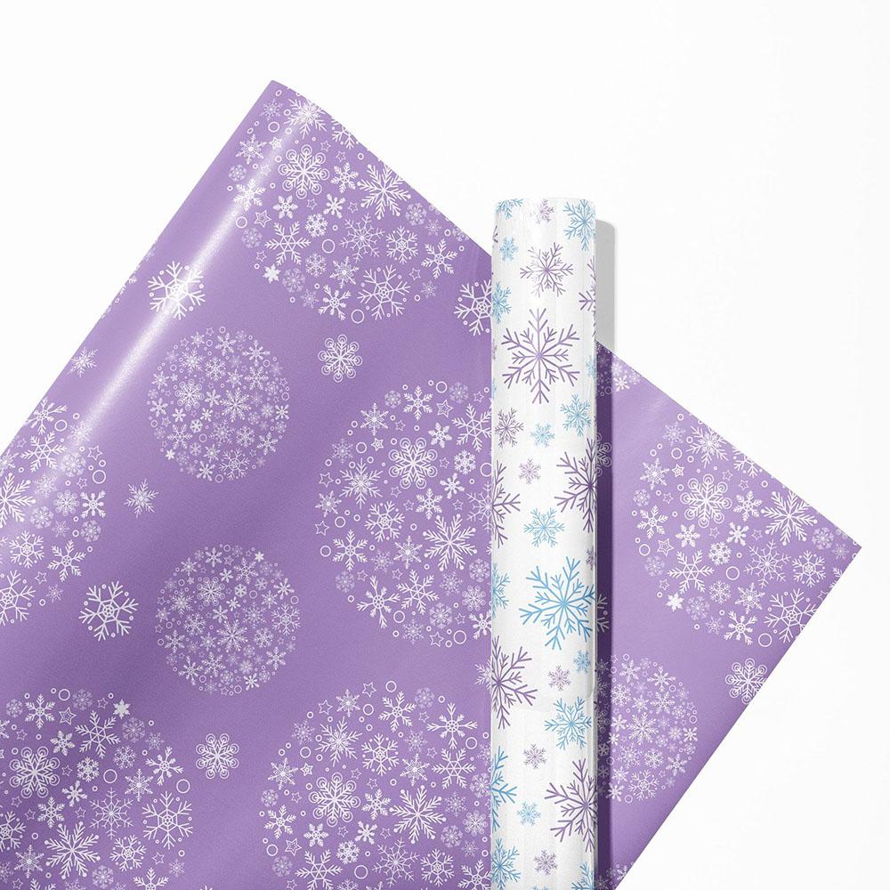 Schneeflocken Geschenkpapier Weihnachten Weihnachtsgeschenkpapier Geschenkverpackungspapier Bunt Für Weihnachtsgeschenk Feiertagsverpackung