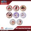 1 szt. Oficjalnie licencjonowana Odznaka Okrągła Podwójny Błysk One Piece LUFFY GEAR 1-5 Kolekcjonerska i Dekoracyjna Kolekcjonerska Anime Idealny Prezent